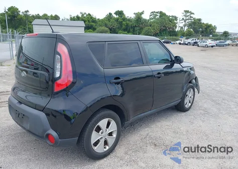 2016 Kia Soul из США, поврежденный, VIN KNDJN2A20G7345502